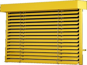 Brise Soleil Orientable avec guidage par coulisses