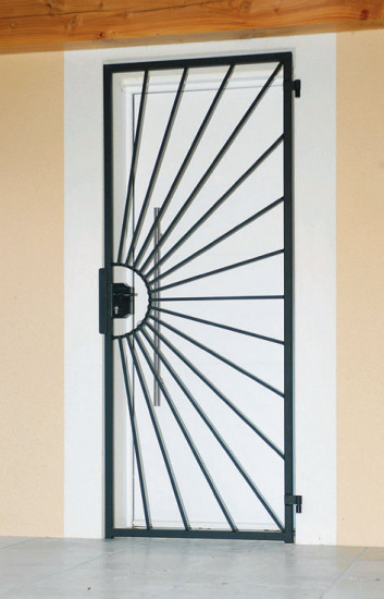 Grille de porte Soleil