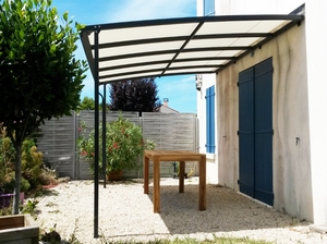 Pergola à toile