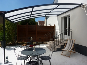 Pergola polycarbonate