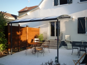 Pergola polycarbonate