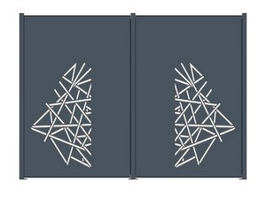 Portail ALUMINIUM - GRAPHIC