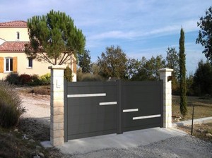 Portail ALUMINIUM - JONQUE