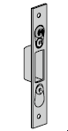 Contact magnétique (huisserie) pour la serrure automatique avec moteur électrique