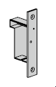 Boîtier (huisserie) pour platine de réception