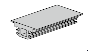 Plat d’habillage pour panneau de porte Thermo65