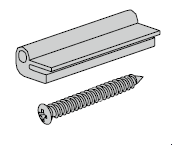 Sachet d’accessoires pour profilé d’élargissement 50 mm pour Thermo46