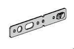 Set de pattes d’ancrage à visser pour huisserie en aluminium