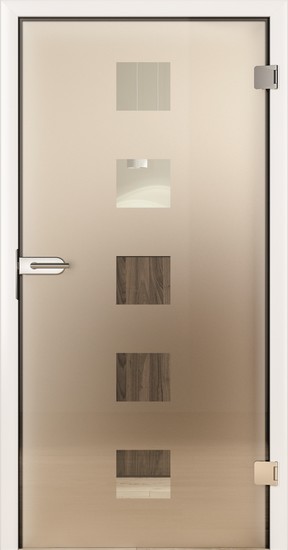 Porte d'intérieure GLASSLINE SABLAGE