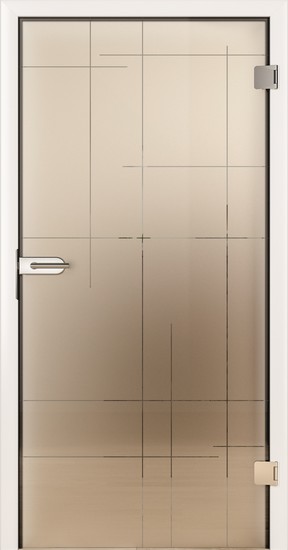 Porte d'intérieure GLASSLINE SABLAGE