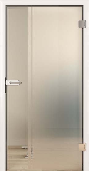 Porte d'intérieure GLASSLINE SABLAGE