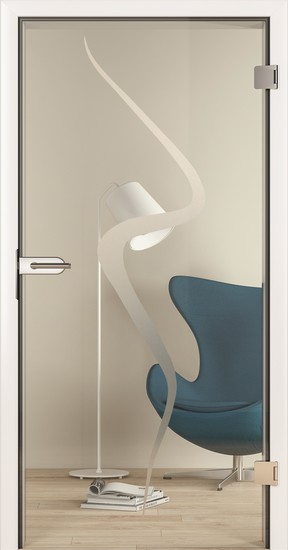 Porte d'intérieure GLASSLINE SABLAGE