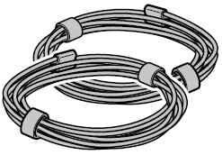 Câble en acier Ø 2 mm pour porte de garage enroulable