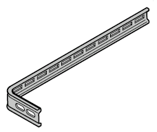 Patte d’ancrage pour rail de guidage