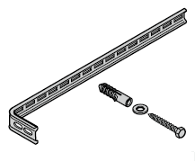 patte d’ancrage pour rail de roulement