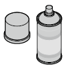 Laque de retouche (150 ml), RAL 9002 Blanc