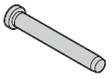 Axe de paumelle de construction