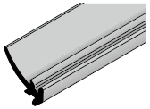 Joint de panneau affleurant pour portes, HG 058