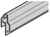 Profilé pour raccourcissement en hauteur NF 89 (42 / 20 mm)
