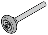 Galet de guidage type K pour LZ > 5000