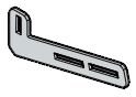 Console, ferrure H