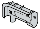 Guide courbe pour ferrures L, Z, BL et BZ