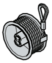 Tambour d’enroulement, ferrures N et L jusqu'à 2250 mm