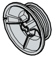 Tambour d’enroulement, ferrure H