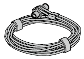 Câbles de traction Ø 3 mm complets, ferrure Z avec logement de câble par porte