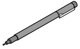 Crayon fin