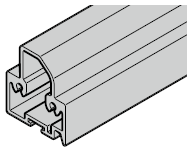 Profilé de sol pour portillon indépendant PT 1, 2, 3