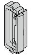 Gâche de rechange galvanisée