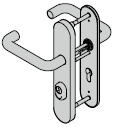 Ferrure de protection pour béquilles