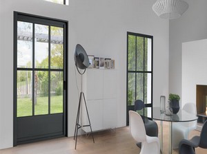 Coulissant Alu à galandage - CONTEMPORAIN