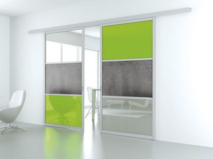 SÉPARATION COULISSANTE ALUMINIUM - DUO