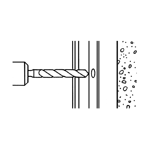 Vis BETOfix tête étroite T8 7,5x120 ZI