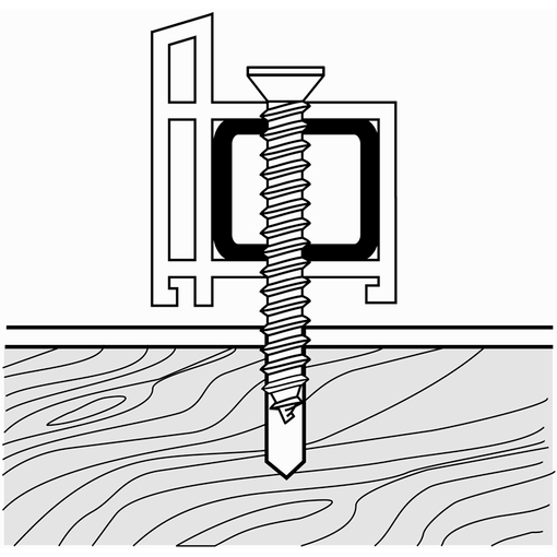 Vis BETOfix tête large T11 Tx30 7,5x80 ZI