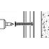 Vis BETOfix tête large T11 Tx30 7,5x150 ZI